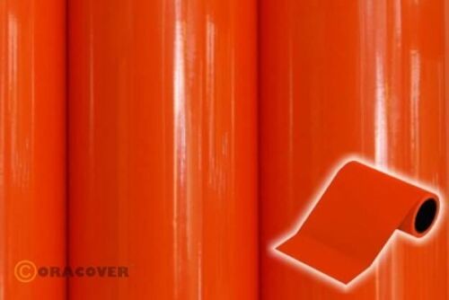 Oracover - Oratrim - Orange ( Length : Roll 25m , Width : 12cm )