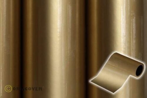 Oracover - Oratrim - Gold ( Length : Roll 2m , Width : 9,5cm )