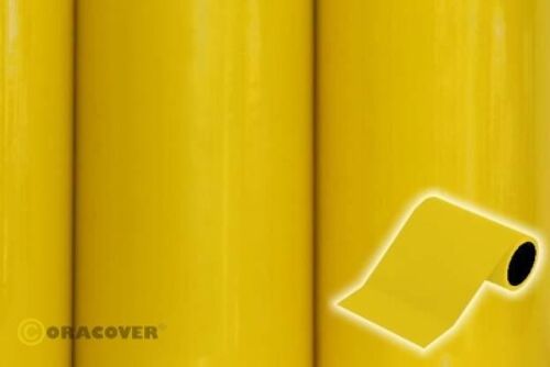 Oracover - Oratrim - Scale Yellow ( Length : Roll 5m , Width : 9,5cm )