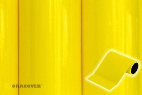 Oracover - Oratrim - Royal Sun Yellow ( Length : Roll 2m , Width : 9,5cm )