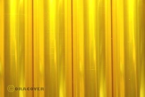 Oracover - Air Outdoor - Transparent Yellow ( Length : Roll 2m , Width : 60cm )