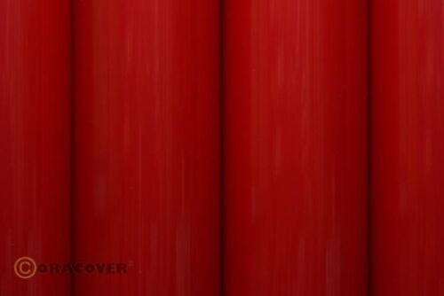 Oracover - Easycoat - Red ( Length : Roll 10m , Width : 60cm )