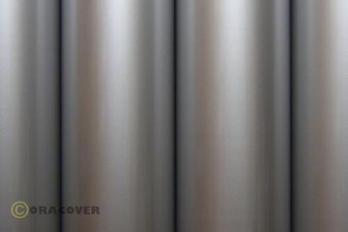 Oracover - Easycoat - Silver ( Length : Roll 10m , Width : 60cm )