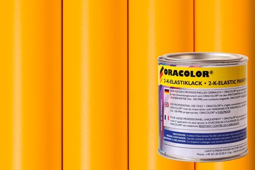 Oracover - ORACOLOR 2-K-elastic varnish - 100 ml - ORATEX classic-cub yellow