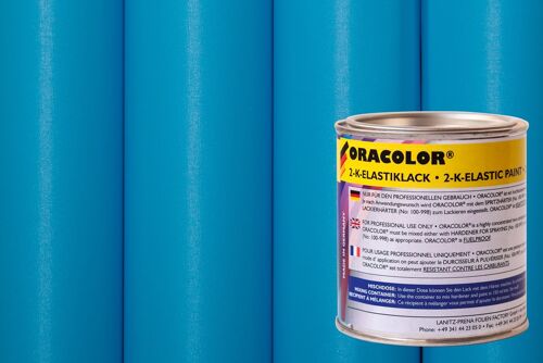 Oracover - ORACOLOR 2-K-elastic varnish - 100 ml - ORATEX bluewater