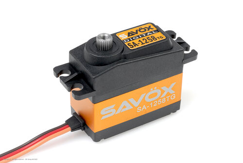 Savox - Servo - SA-1258TG+ - Digital - Coreless Motor - Titanium Gear