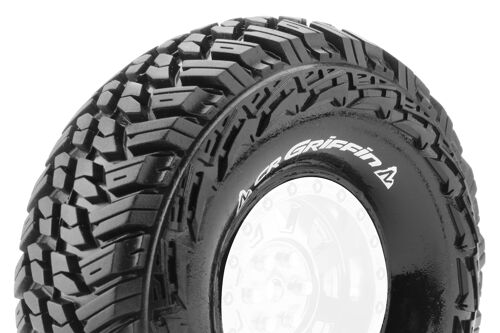 Louise RC - CR-GRIFFIN - 1-10 Crawler Tires - Super Soft - for 1.9 Wheels - L-T3230VI