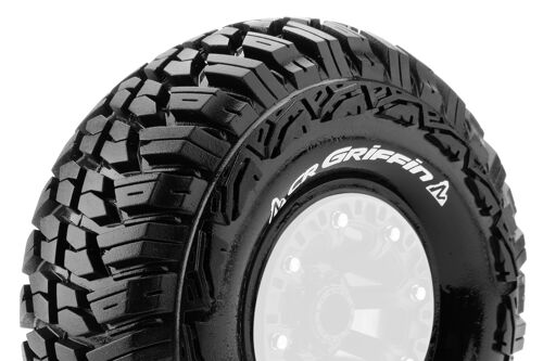 Louise RC - CR-GRIFFIN - 1-10 Crawler Tires - Super Soft - for 2.2 Wheels - L-T3235VI