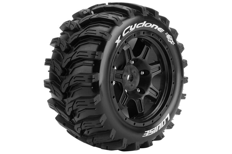 Louise Tires & Wheels X-CYCLONE Arrma Kraton 8S 24mm (MFT) (2) LR-T3298BM Louise Tires & Wheels X-CYCLONE Arrma Kraton 8S 24mm (MFT) (2) LR-T3298BM