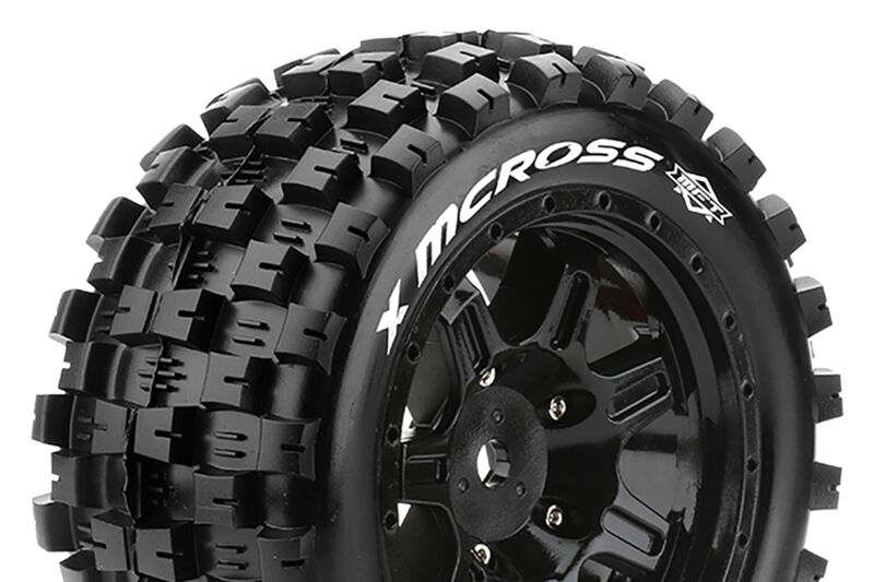 Louise X-MCROSS Rim & Tyre X-MAXX 24mm hex Louise X-MCROSS Rim & Tyre X-MAXX 24mm hex