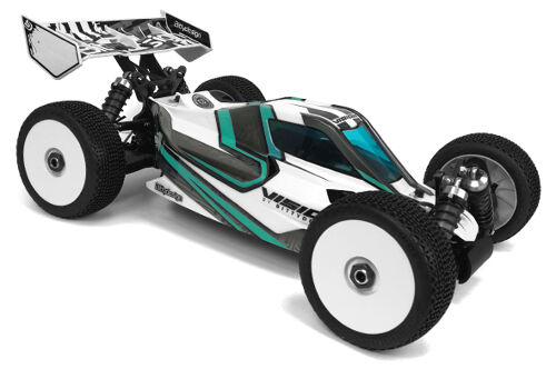 BittyDesign - VISION clear 1/8 buggy body Mugen MBX8 Eco Pre-cut Electric