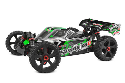 Team Corally - SPARK XB-6 - Roller- Green - No Electronics
