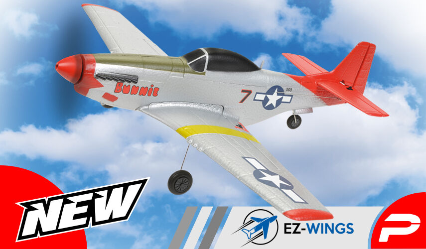 EZ-WINGS - P-51 MUSTANG - Fliegen kann jeder