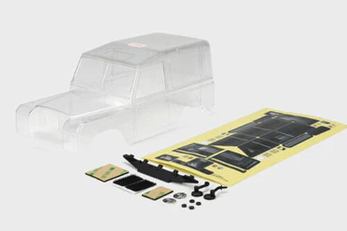 Carisma RC - MSA-1E 2.0 S2A Clear Body Set - Land Rover