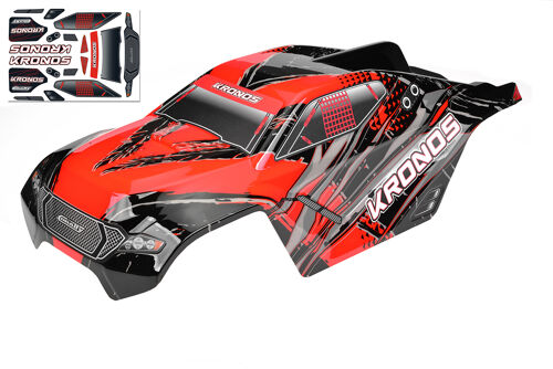 Team Corally - Polycarbonaat behuizing - Kronos XP 6S - 2020 - Gelakt - Gesneden - 1 st