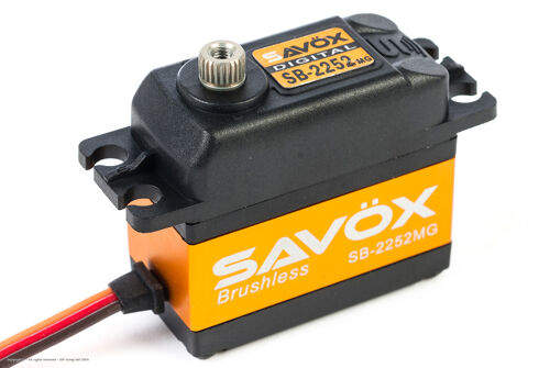 Savox - Servo - SB-2252MG - Digital - Brushless Motor - Metal Gears