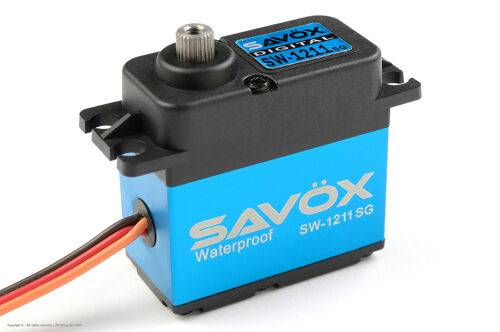 Savox - Servo - SW-1211SG - Digital - Coreless Motor - Waterproof - Steel Gear