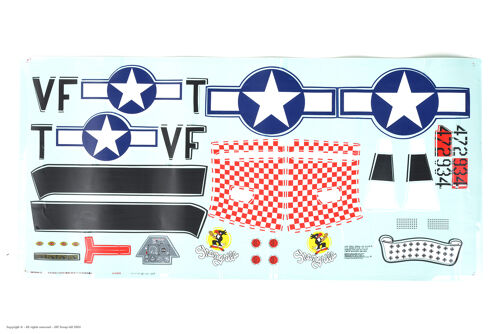 Arrows RC - Decal set - P-51 - 1100mm
