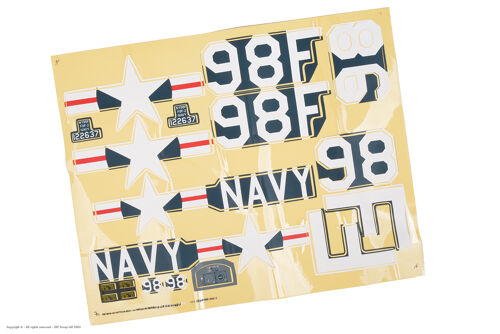 Arrows RC - Decal set - F8F - 1100mm