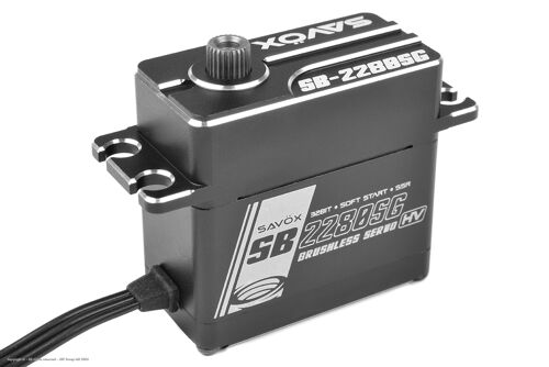 Savox - Servo - SB-2280SG - Digital - High Voltage - Brushless Motor - Steel Gears