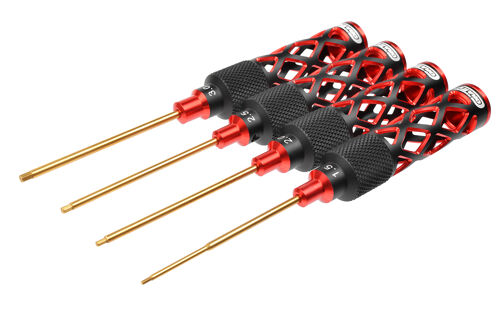 Team Corally - Platinum Pro Tools - Hex Driver Set - 1.5/2.0/2.5/3.0mm - 4 pcs