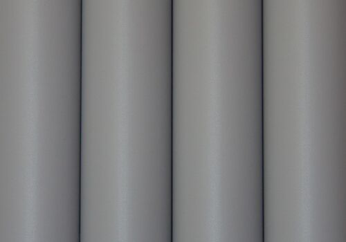 Oracover - ORATEX silk gloss fabric - width: 60 cm - length: 10 m - light grey