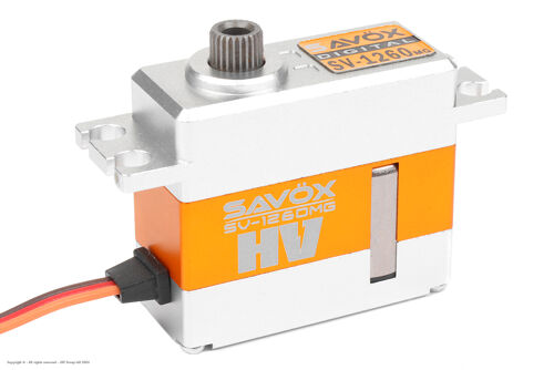 Savox - Servo - SV-1260MG - Digital - High Voltage - Coreless Motor - Metal Gear