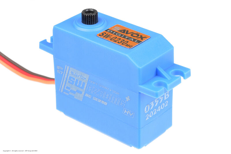 Savox SW-0230MG Waterproof Metal Gear Digital Servo (High Voltage) Savox SW-0230MG Waterproof Metal Gear Digital Servo (High Voltage)