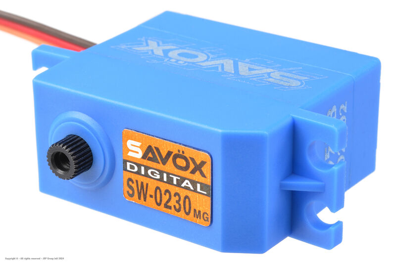 Savox SW-0230MG Waterproof Metal Gear Digital Servo (High Voltage) Savox SW-0230MG Waterproof Metal Gear Digital Servo (High Voltage)