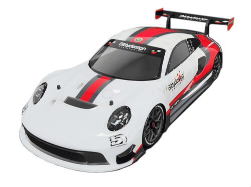BittyDesign - P-GT3R 1/7 Pre-Painted body for ARRMA Infraction/Limitless, Pre-Cut, 1.5mm 
