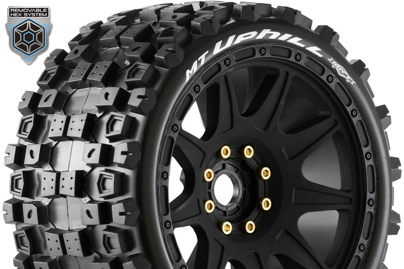 LOUISE Tire & Wheel MT-UPHILL 2,8″ Black 1/2-Offset (2) LOUISE Tire & Wheel MT-UPHILL 2,8″ Black 1/2-Offset (2)