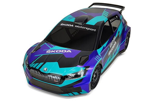 BittyDesign - SKODA Fabia RS Rally2 Clear Body 1/10 Rally 190mm, Hard 1,2mm (wing included)