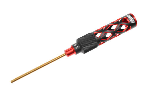 Team Corally PRO Tool - Hardened Tip - Lightened Alu Grip - Hex 3.0mm