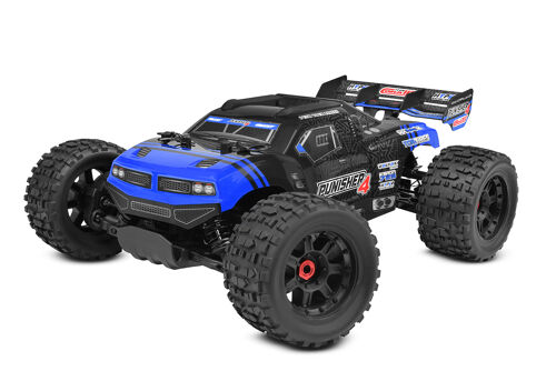 Team Corally - PUNISHER 4 - RTR - Blue - Brushless Power 4S - No Battery - No Charger