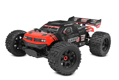 Team Corally - PUNISHER 4 - RTR - Red - Brushless Power 4S - No Battery - No Charger