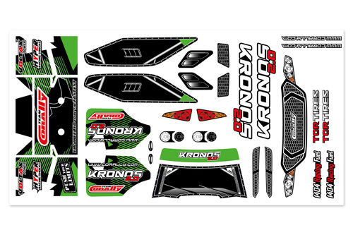 Team Corally - Decals Kronos 2.0 - 2024