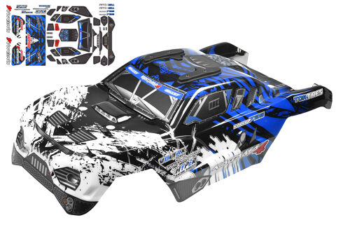 Team Corally - Kagama 4 - Body painted and cut - Blue - 1pc