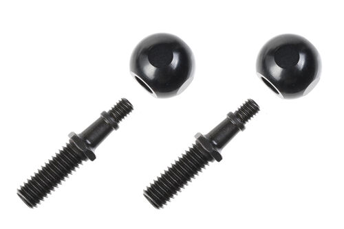 Team Corally - Pivot Ball - XB PRO - Lightweight - Steel + Aluminum 7075 - 2 Pcs