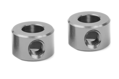 Team Corally - Collar - for Anti-roll Bar - Aluminum - Titanium - 2 Pcs