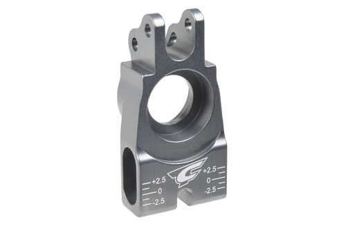 Team Corally - Hub - Rear - Aluminum 7075 - Titanium - 1 Pc