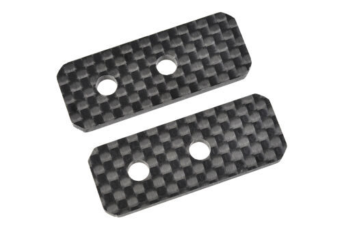 Team Corally - Spacer for Chassis Brace - XB PRO - Front - Rear - Carbon 3mm - 1 Pc