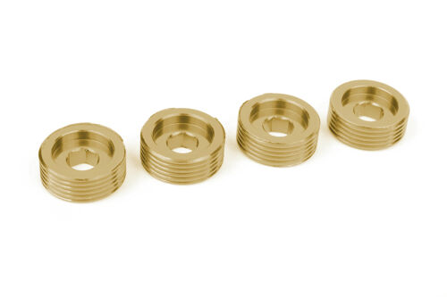 Team Corally - Pivot Ball Adjusting Nut - Aluminum - LE - 4 Pcs