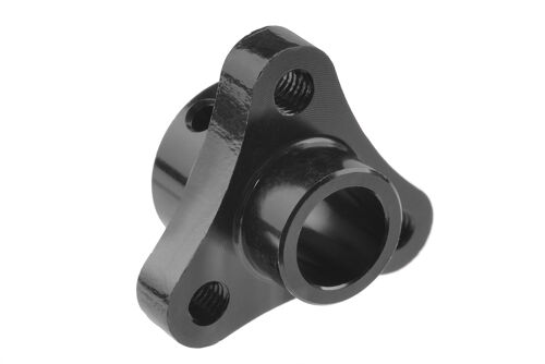 Team Corally - Spur Gear Holder - Solid Axle - Aluminium - Black - 1 Pc
