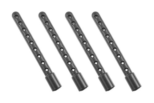 Team Corally - Body Posts - Rear - - 4 Pcs