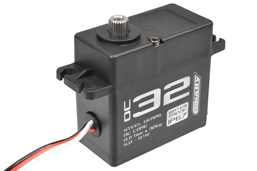 Team Corally - Digital Servo - OC 32 - High Voltage - Metal Gear – 32 Kg Torque