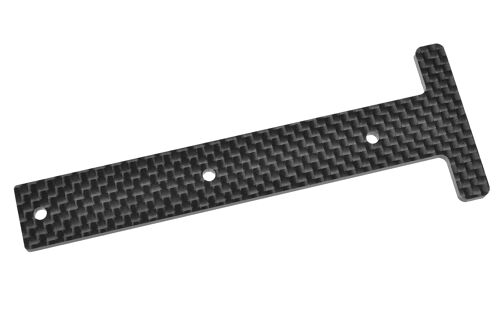 Team Corally - Chassis Stiffener Plate - Rear - Carbon - 1 Pc