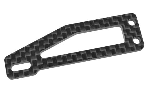 Team Corally - Servo Plate - Carbon - 1 Pc