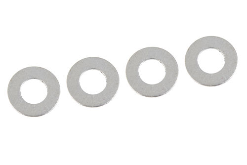 Team Corally - Shock Shaft Washer - Steel - 4 Pcs