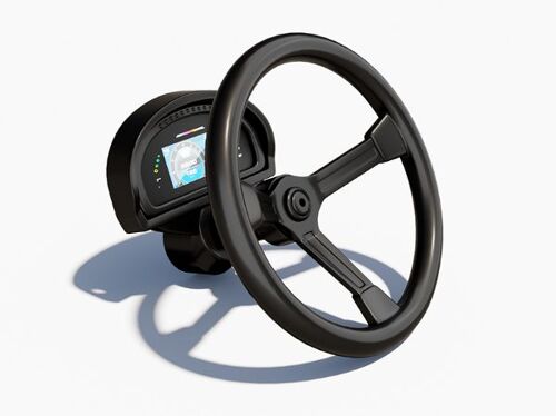 BittyDesign - Steering wheel for RR-baja/ultra 1/10 Rock Crawler interior cockpit