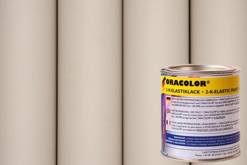 Oracover - ORACOLOR 2-K-elastic varnish - 100 ml - ORATEX Buecker White